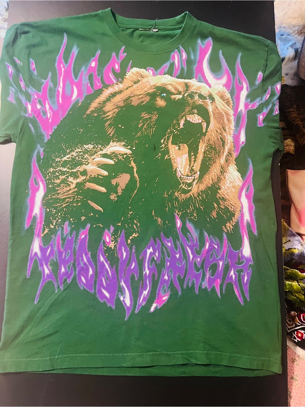 Teddy Fresh Green Graphic Bear Tee